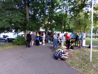 Krótko przed godziną 6 rano – pielgrzymka w całej (prawie) okazałości